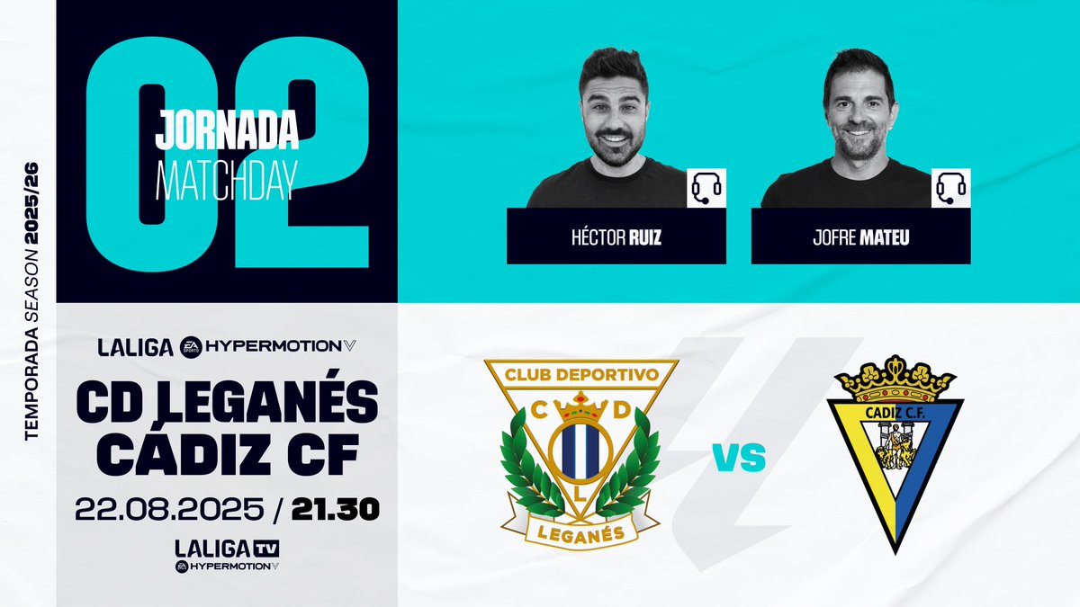 Héctor Antonio Ruiz (@hectorruizpardo) on Twitter photo Sois más de pepino o camarón? <a href="/CDLeganes/">C.D. Leganés</a> - <a href="/Cadiz_CF/">Cádiz Club de Fútbol</a> Vamos con <a href="/JofreM11/">Jofre Mateu Gonzalez</a> por <a href="/LaLiga/">LALIGA</a> Hypermotion TV ⚽️🔥 #insidelaliga Sois más de pepino o camarón? <a href="/CDLeganes/">C.D. Leganés</a> - <a href="/Cadiz_CF/">Cádiz Club de Fútbol</a> Vamos con <a href="/JofreM11/">Jofre Mateu Gonzalez</a> por <a href="/LaLiga/">LALIGA</a> Hypermotion TV ⚽️🔥 #insidelaliga