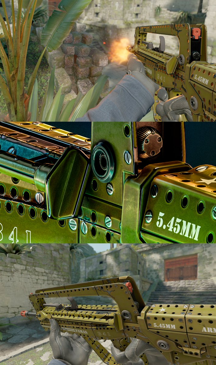 ANOTHER ONE! AND WHAT A BEAUTY IT IS!🔩
Collaboration with <a href="/jurgengustaa/">Jurgen</a> and <a href="/ksamand/">ksamand</a>
Especially for
<a href="/CounterStrike/">CS2</a>
Link | steamcommunity.com/sharedfiles/fi…
Collection | steamcommunity.com/workshop/filed…