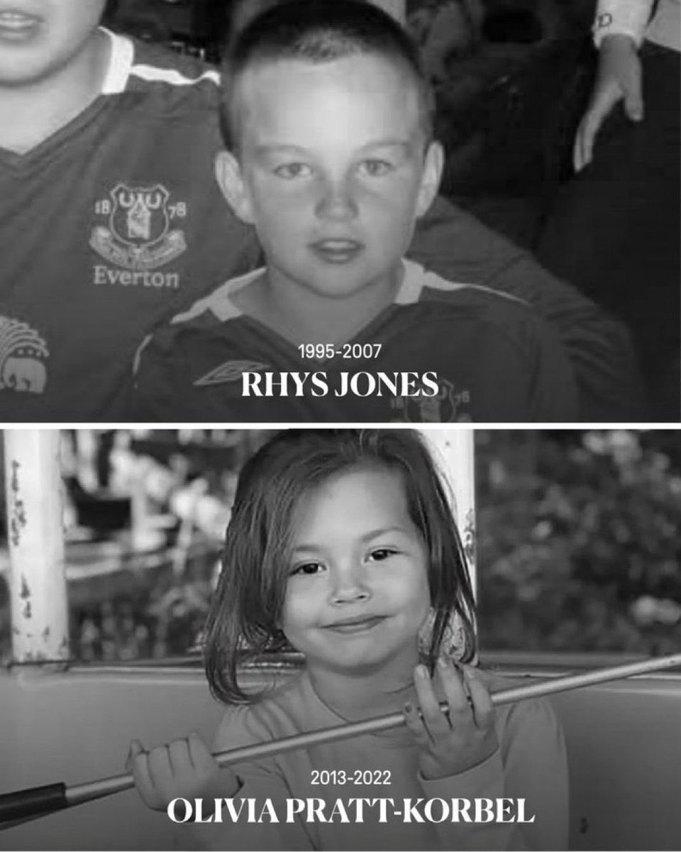 Today we remember two heartbreaking losses in West Derby.
Thinking of the families of Rhys Jones and Olivia Pratt-Korbel and sending love and solidarity.
Liverpool will never forget them.