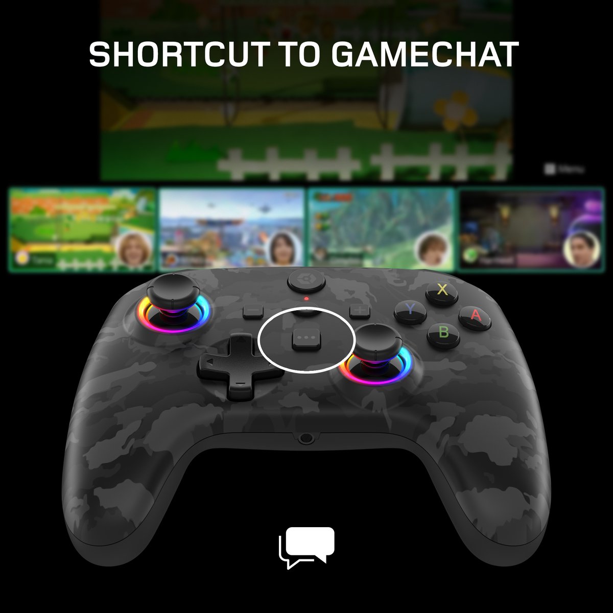 Instantly connect with your squad with just one click 👨‍👩‍👧‍👦✨