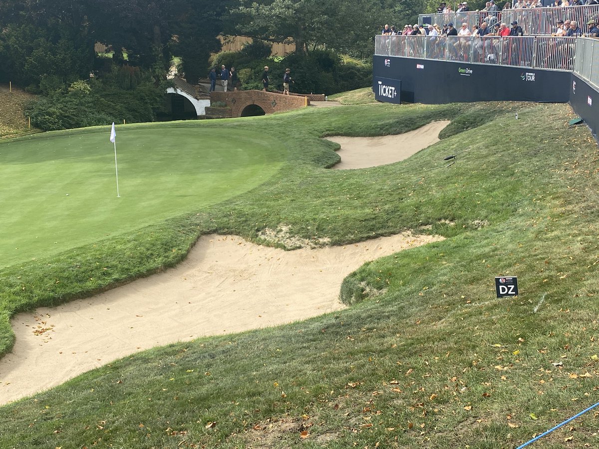 Steve Carroll (@stevecarroll77) on Twitter photo This might be the most evil drop zone I’ve ever seen. On the back of 10 at <a href="/TheBelfryHotel/">The Belfry Hotel & Resort</a>. #BritishMasters This might be the most evil drop zone I’ve ever seen. On the back of 10 at <a href="/TheBelfryHotel/">The Belfry Hotel & Resort</a>. #BritishMasters