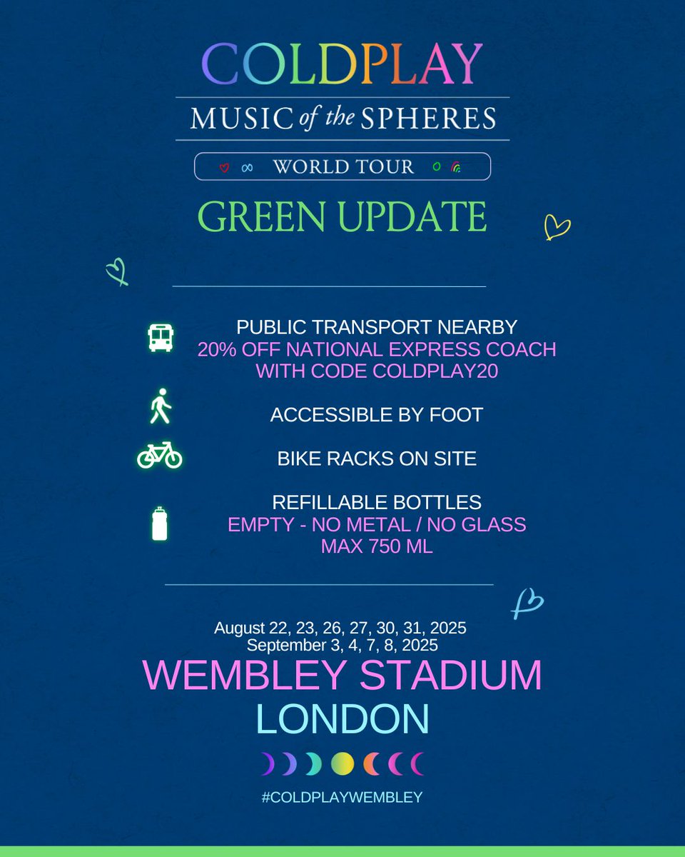 coldplay's tweet image. #ColdplayWembley

Arrive early for the INCREDIBLE Gustavo Dudamel + the Simón Bolívar Symphony Orchestra, all the way from Venezuela. Unmissable!!