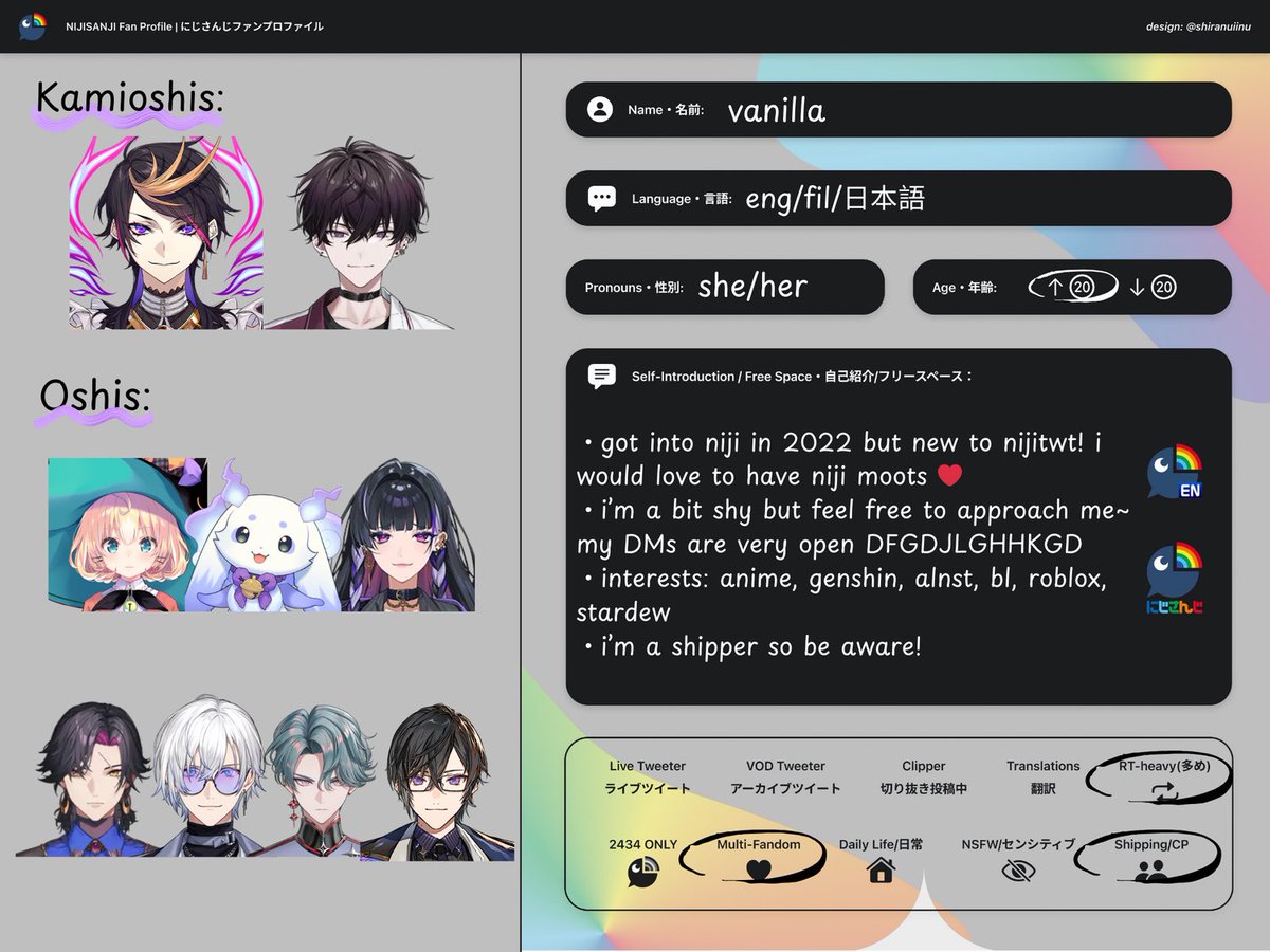 vanilla | semi ia tweet media