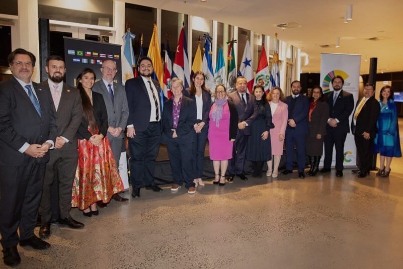 ManuelaFedez's tweet photo. Launch of the 20 Edition of the Latin American Film Festival in Canberra. Thank you to the Council on Australia Latin America Relations (COALAR) and ANU Film Group for the support and the @Embassy of El Salvador for the coordination. 
We Will screen the movie “Chuzalongo” https://t.co/HTIP8NfMM6