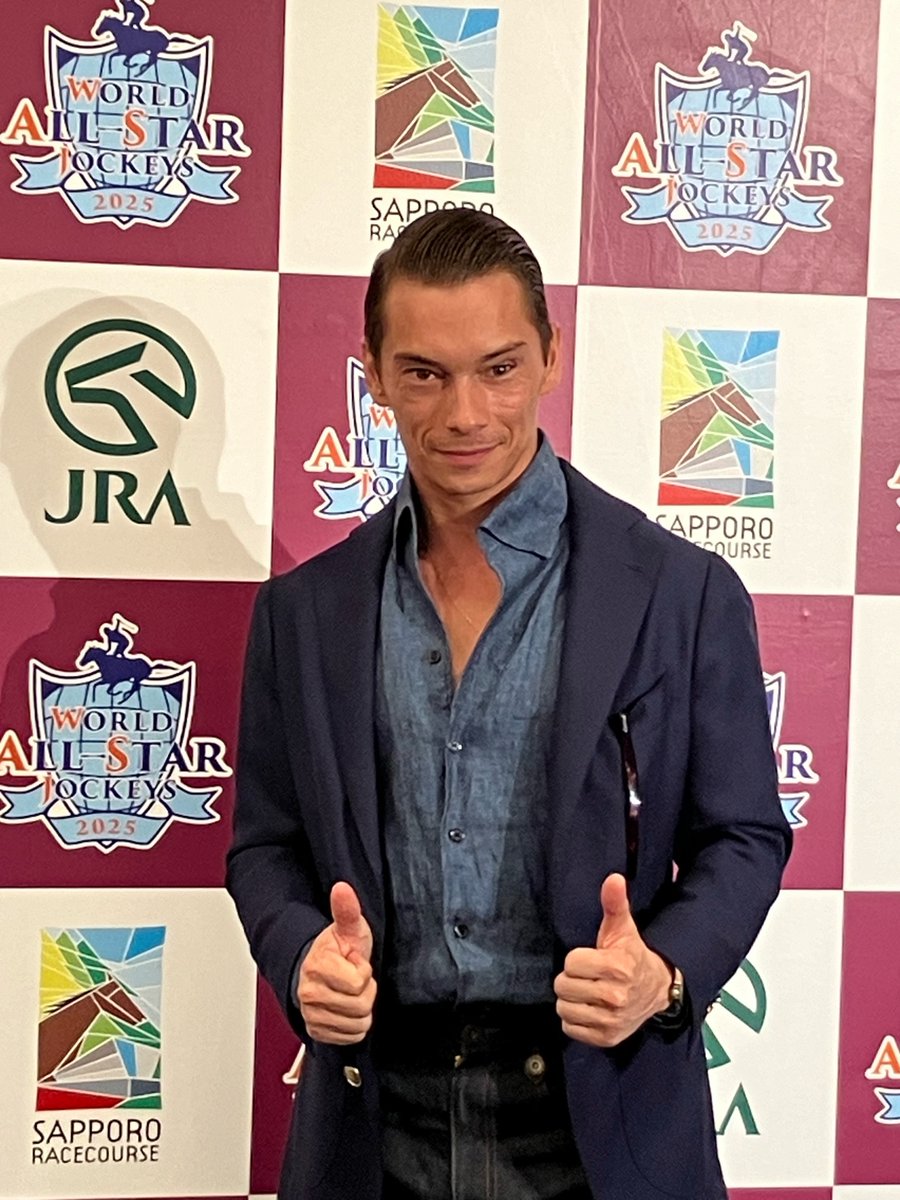 WAS選抜の囲み取材より（📸三浦アナ）
アレクシ・バデル騎手は短期免許で騎乗中。これまで短期免許で騎乗して印象に残った馬は、という質問にマリオロード（名鉄杯）の名前を挙げていたそうです。