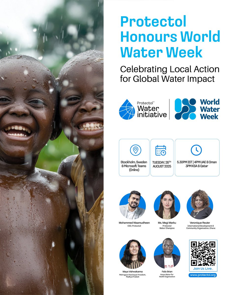 Kenya Water For Health Organization(KWAHO) (@_kwaho) on Twitter photo KWAHO through our partnership with the Protectol Water Initiative,is strengthening community resilience through water solutions in rural communities. We remain steadfast in delivering 360-degree outcomes for the communities we work in & with
#Protectolwaterinitiative
<a href="/protectolhs/">Protectol Health</a> KWAHO through our partnership with the Protectol Water Initiative,is strengthening community resilience through water solutions in rural communities. We remain steadfast in delivering 360-degree outcomes for the communities we work in & with
#Protectolwaterinitiative
<a href="/protectolhs/">Protectol Health</a>