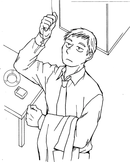 漫画を描いています 難しい 