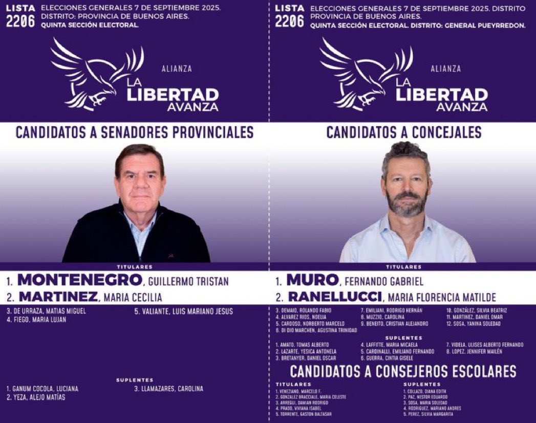 El 7/9 esta es la boleta para DEFENDER a MAR DEL PLATA y dejar bien claro: KIRCHNERISMO NUNCA MÁS !!!