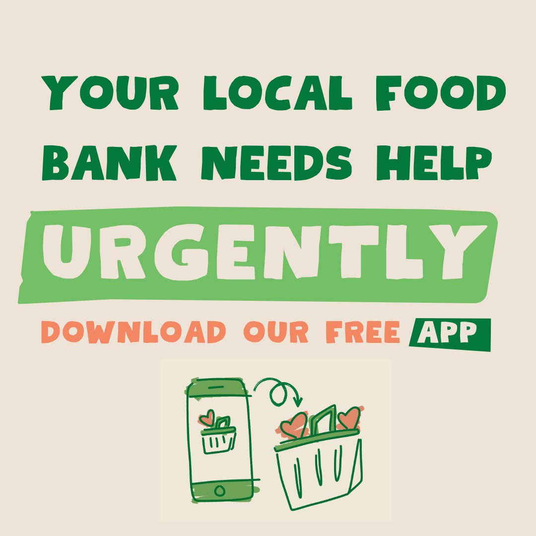 🚨 Your local food bank needs help urgently.
Food banks across the UK are running low on essentials and you can make a real difference today.
Download our free app to see what they need in real time and make every donation count.
Tag your local food bank below to spread the word!