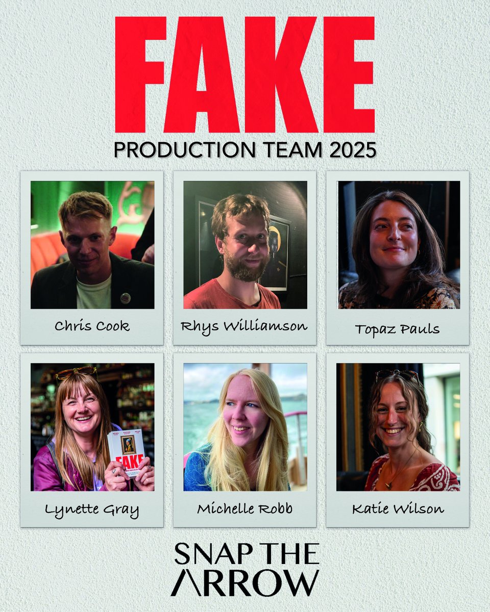 The #DreamTeam behind FAKE has made this Fringe unforgettable!

Huge thanks to everyone who have helped #MakeItHappen. 

Just 3 shows left, <a href="/voodoorooms/">Voodoo Rooms</a>, 6:15pm!

edfringe.com/tickets/whats-…

#EdFringe #EdFringe2025 #DareToDiscover #BTS #BehindTheScenes