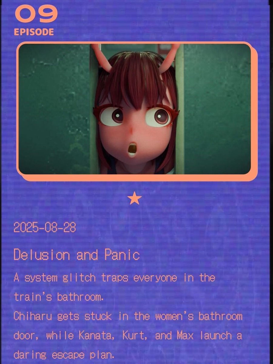 MILKY☆SUBWAY THE GALACTIC LIMITED EXPRESS

Episode 9: "Delusion and Panic"
Premieres August 28, 2025 (Thu) at 9:54 PM JST!

🪐 YouTube: youtube.com/@milkygalactic…

✅ milkygalacticuniverse.com/en/

#MilkySubway
