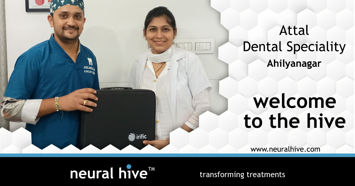 NeuralHive's tweet photo. We welcome Attal Dental Speciality, Ahilyanagar to our Neural Hive community. Thank you for joining the Digital Revolution.
#irific #NH100 #intraoral #scanner #digitalscanning #virtualarticulation #calibrationfree #shockresistant #highaccuracy #lightweight #compact #easytouse https://t.co/FDUGUb2kZ8