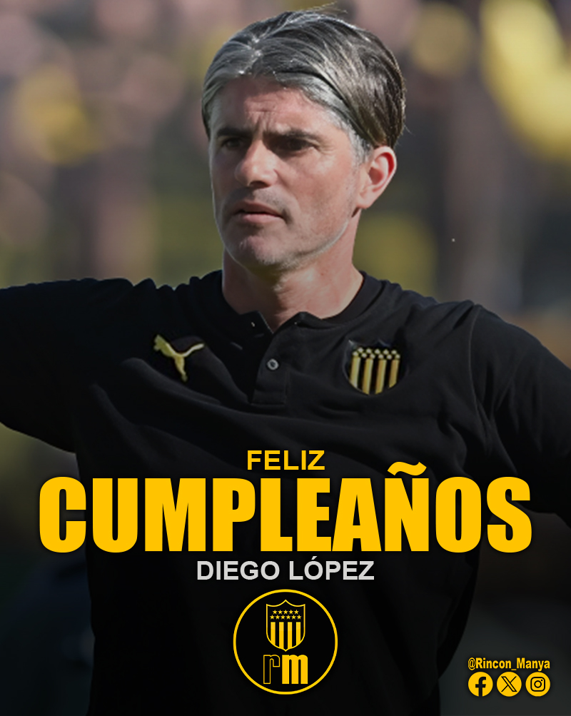 Rincón Manya (@rincon_manya) on Twitter photo 🎂 ¡𝗙𝗘𝗟𝗜𝗭 𝗖𝗨𝗠𝗣𝗟𝗘, 𝗠𝗘𝗠𝗢!
🗓️ Hoy es el cumpleaños n° 51 de Diego López (<a href="/mrlopezofficial/">Diego Lopez</a>), director técnico de Peñarol entre 2018-2019.
🏆 Con el aurinegro ganó el Campeonato Uruguayo 2018. 🎂 ¡𝗙𝗘𝗟𝗜𝗭 𝗖𝗨𝗠𝗣𝗟𝗘, 𝗠𝗘𝗠𝗢!
🗓️ Hoy es el cumpleaños n° 51 de Diego López (<a href="/mrlopezofficial/">Diego Lopez</a>), director técnico de Peñarol entre 2018-2019.
🏆 Con el aurinegro ganó el Campeonato Uruguayo 2018.