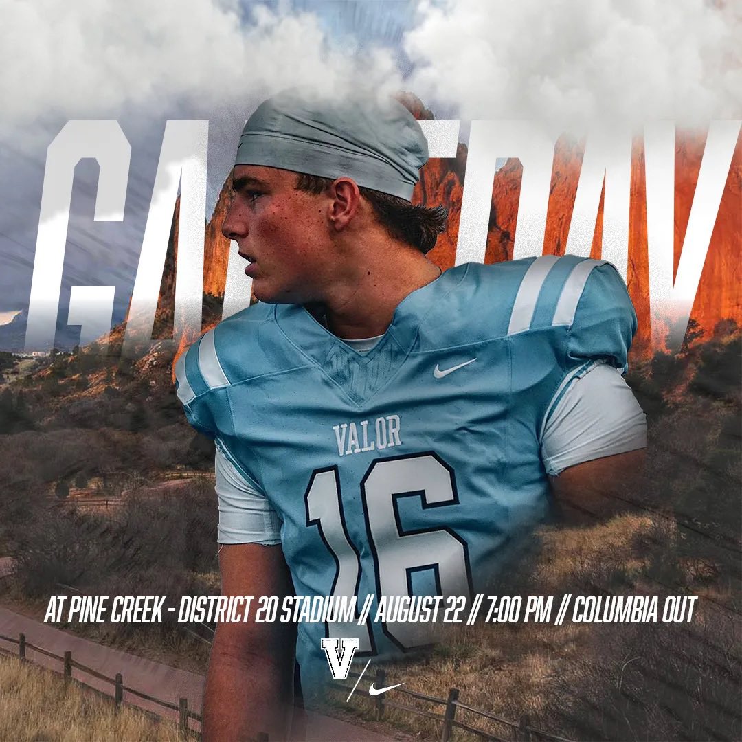 GoValorFootball's tweet image. The C.L.I.M.B.  officially begins tonight in Colorado Springs! 🧗 #Gameday #CLIMB
1 Cor 1:10