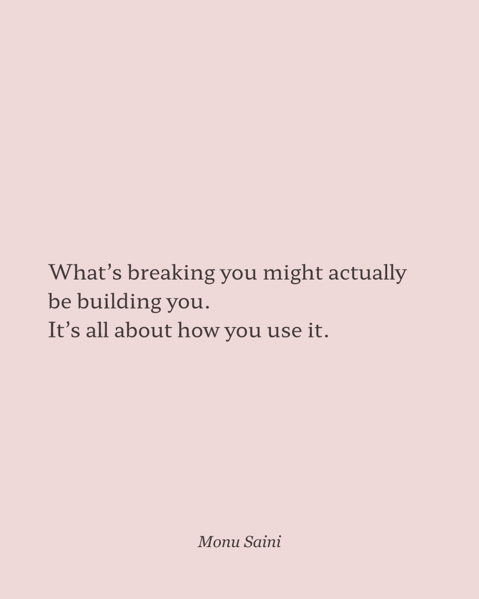 MonuSai9's tweet photo. What's breaking you might actually be building you.

It's all about how you use it.

Pressure creates:
→ Diamonds or dust
→ Steel or ash
→ Strength or surrender

You decide what it produces.

#Breakdown #Building #Pressure #Strength https://t.co/RN6cs102s7