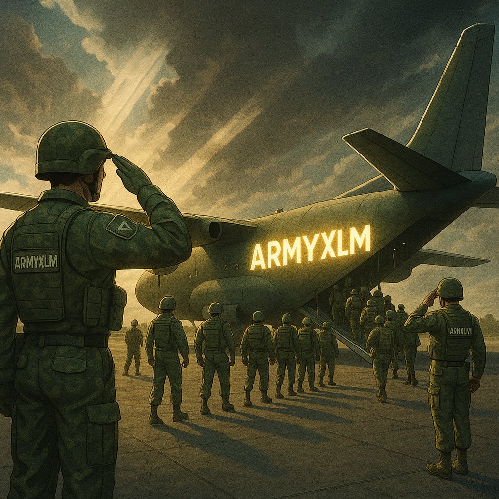 🪖 1,100+ Soldiers strong! 💚

The #StellarArmy keeps growing, and $ARMYXLM is leading the charge. 📈

Every new recruit makes our ranks tighter, stronger, and louder.

We’re not just a meme — we’re a movement.
And this Army is unstoppable. 🚀

#ARMYXLM #StellarBlockchain #XLM