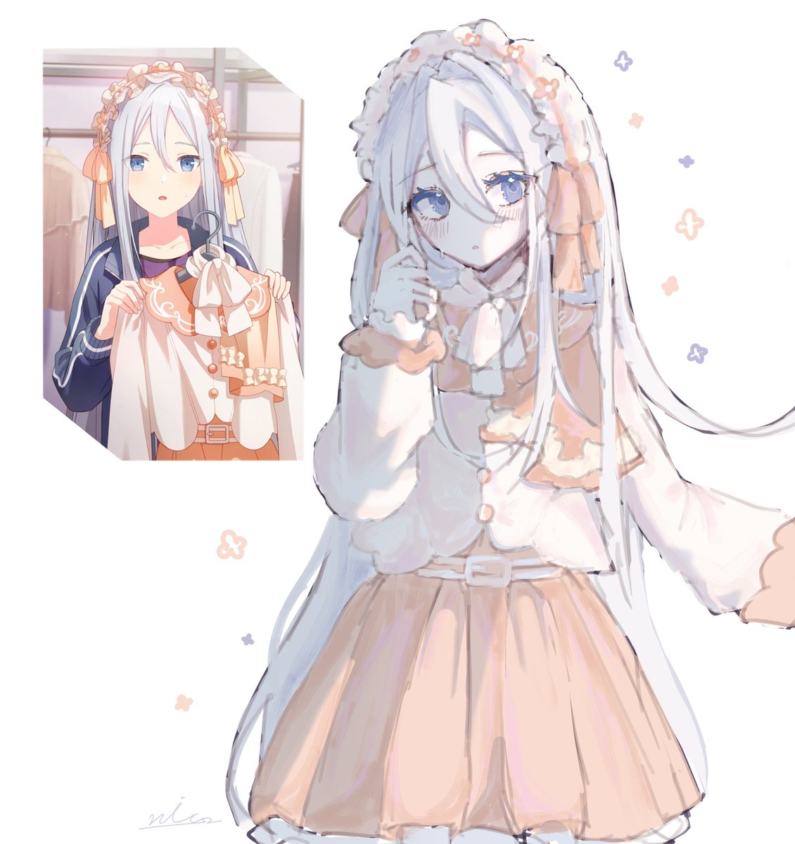 #prsk_FA 
お花の妖精ですか？？？