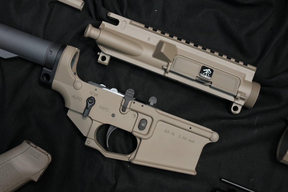 jkarmy_int's tweet photo. Angry Gun’s
KS3 MWS Conversion kit
- Full CNC 6061 Aluminum Receiver & Handguard
- CERAKOTE coating
- steel trigger group
- MAGPUL USA MOE SL-K Stock / MIAD Grip
- QDC/MCQ-PRT mock suppressor
For Marui TM MWS GBBR
#ks3 #angrygun #cerakote #mws https://t.co/j0Koplgzy7