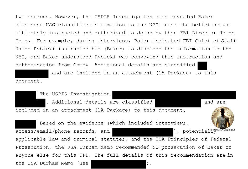LadyAfro17's tweet photo. 22 agosto 2025, Stati Uniti
"JAMES COMEY E GLI ALTRI SARANNO CHIAMATI A RISPONDERE"
Il procuratore generale Bondi:
"Questo documento, preparato sotto la mia direzione, conferma ciò che molti americani sospettavano da tempo: l'ex direttore dell'#FBI #James_Comey e il suo capo dello staff hanno tenuto un comportamento ripugnante. Coloro che erano incaricati di proteggere i segreti della nostra nazione e non ci sono riusciti devono essere chiamati a risponderne".
L'articolo del New York Times dell'ottobre 2016 a cui si fa riferimento nel documento è intitolato "Investigating Donald Trump, F.B.I. Sees No Clear Link to Russia", scritto da Eric Lichtblau e Steven Lee Myers e pubblicato il 31 ottobre 2016.
#22agosto #USA #DOJ
#PamBondi #Comey
#TrumpAdministration
#AmericaNews
https://t.co/fk3MNaoYgr