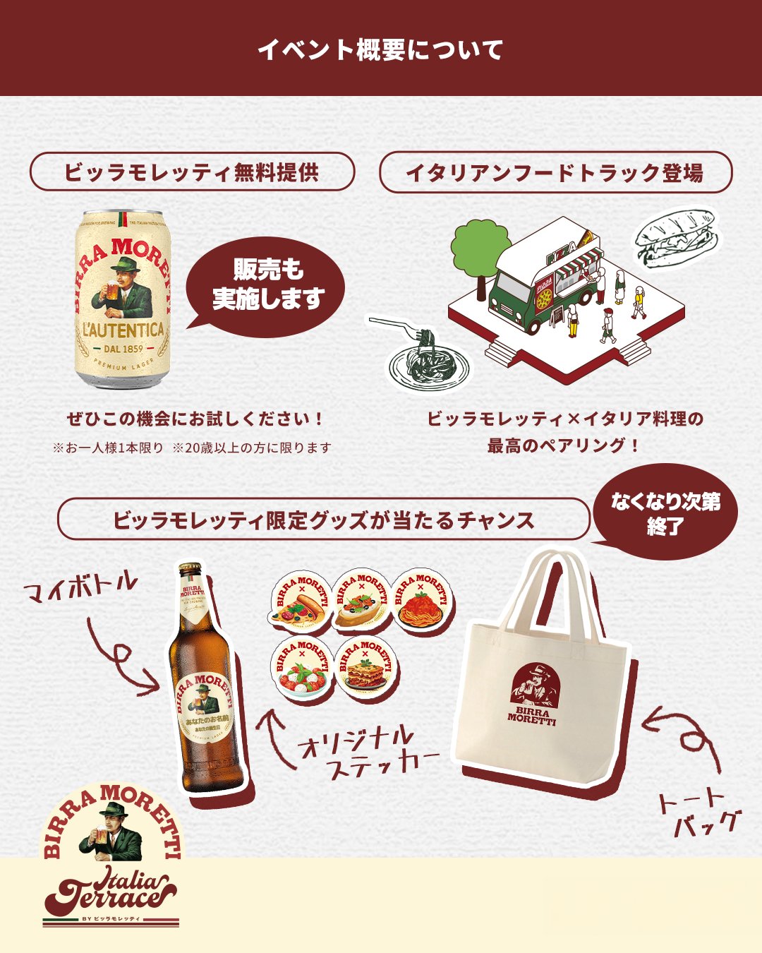 モレッティ3色セット各2枚づつ（白・黄・緑） しゃたばかた