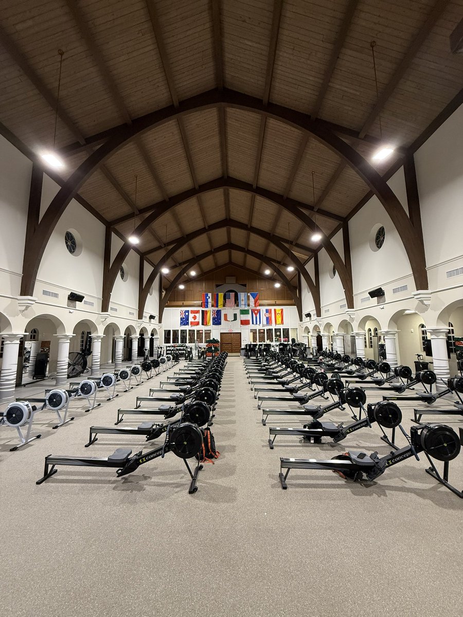 First official training of the year. It starts here.

#CanesRowing #UMRowing