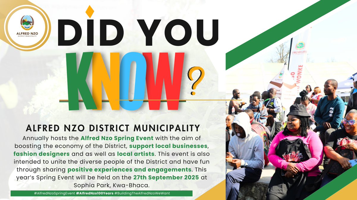 Alfred Nzo District Municipality tweet media