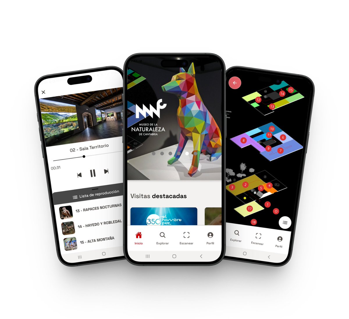😏 Nos gusta poner las cosas fáciles y atractivas para que vuestras visitas sean una experiencia inolvidable 👌 Este es uno de los objetivos del sistema de #audioguía con el que ya cuenta el #MuseodelaNaturaleza de #Cantabria 👀 Vente al museo para conocer cómo funciona 😄
