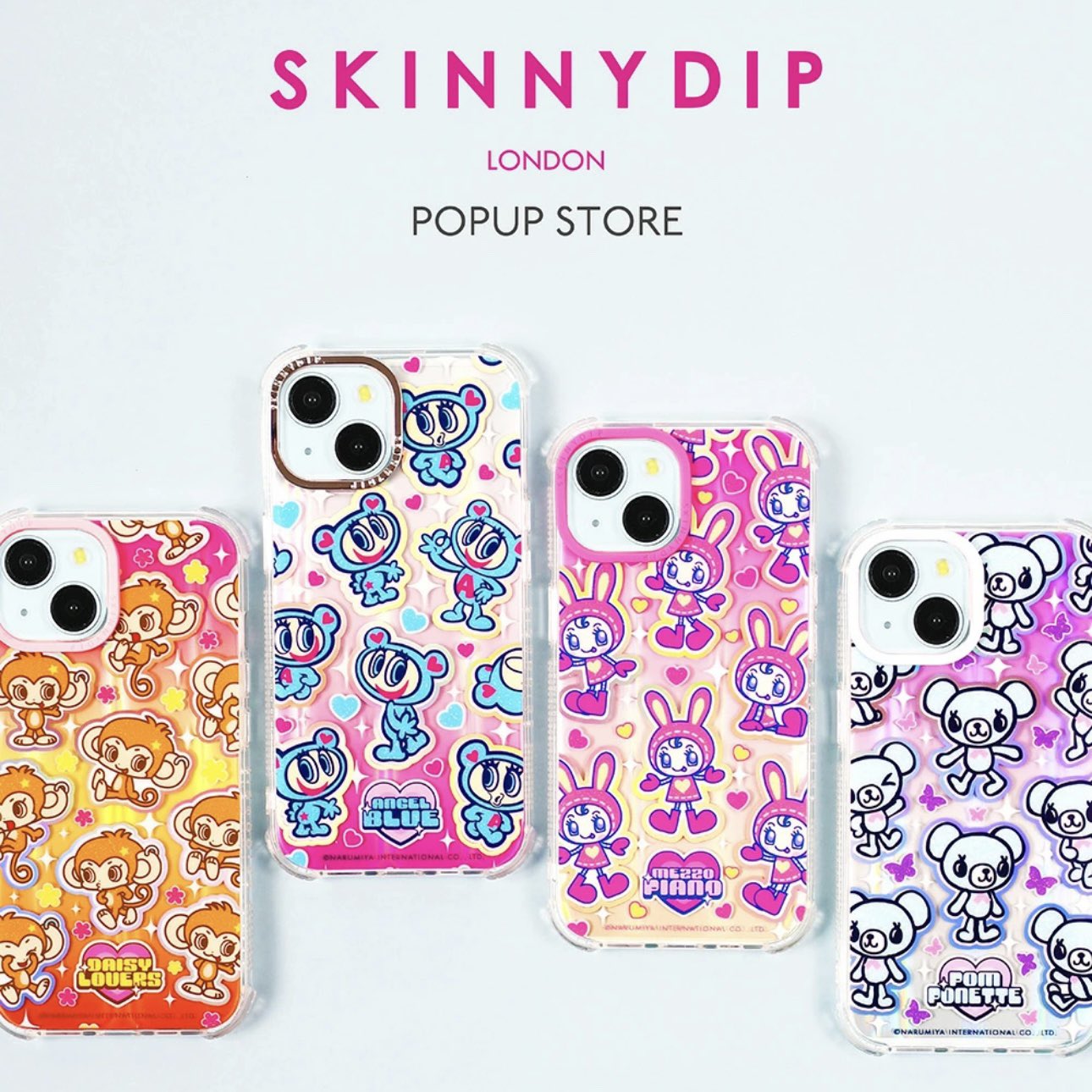 即日配送⭐︎SKINNYDIP x メゾピアノ iPhone15 スキニーディップ SKINNYDIP LONDON（スキニーディップ ロンドン）』がY2K