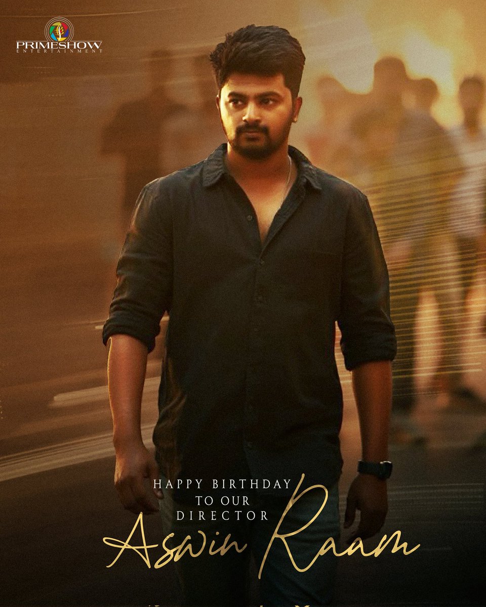 Primeshowtweets's tweet image. Wishing our very own talented director @dir_aswin a very Happy Birthday 🎉✨
May this year bring you greater success, happiness & memorable milestones. Best wishes for all your upcoming projects 🙌
#HBDAswinRaam