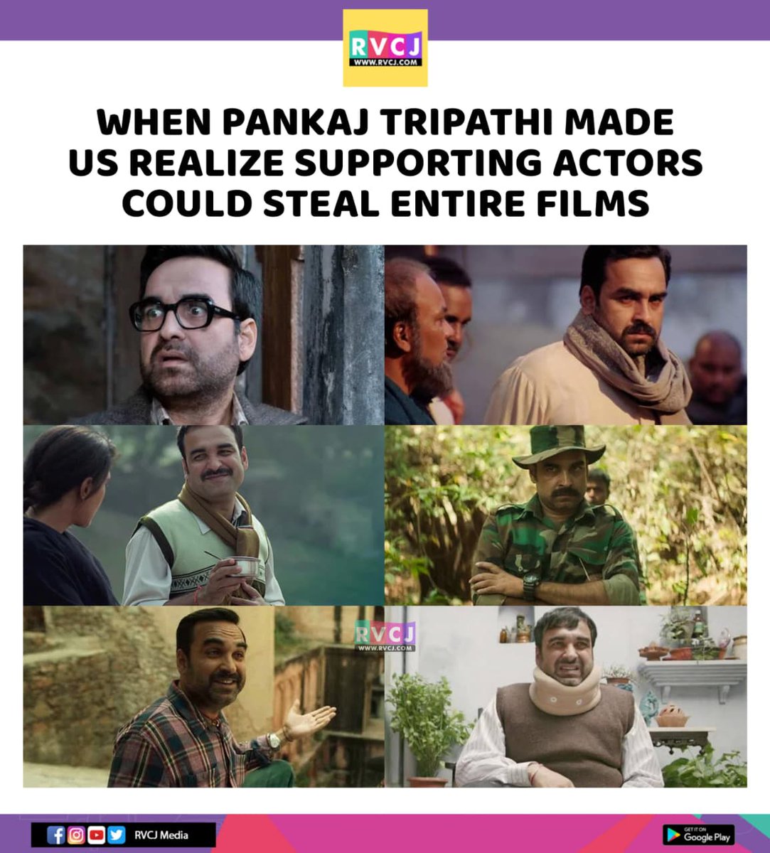 rvcjmovies's tweet image. Pankaj Tripathi 

#pankajtripathi #bollywood