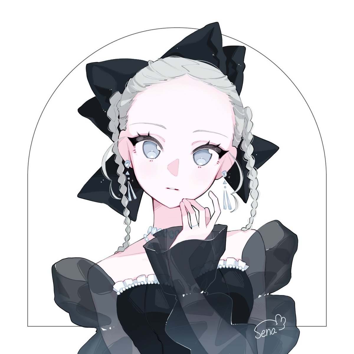 #イラスト  #illustration
Kitty🐈‍⬛💎