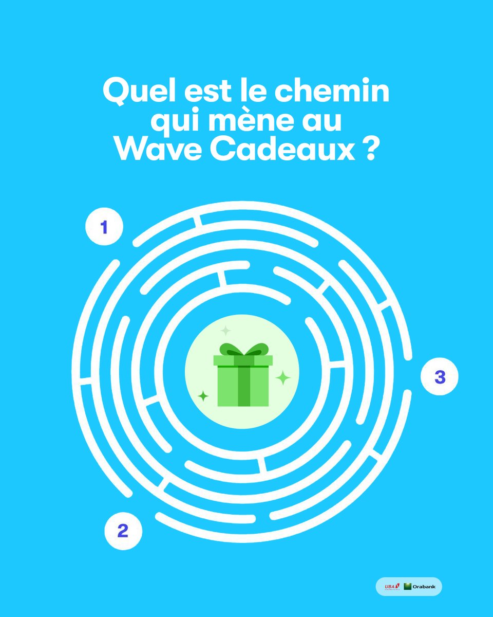 wave_ci's tweet photo. C’est vendredi, et on a un petit défi pour vous…😎
 Dites-nous en commentaire : quel est le bon chemin qui mène à "Wave Cadeaux" ? Let's go 😊
#WaveCI #WaveCadeau #DefiDuVendredi https://t.co/tHYspCr5cs