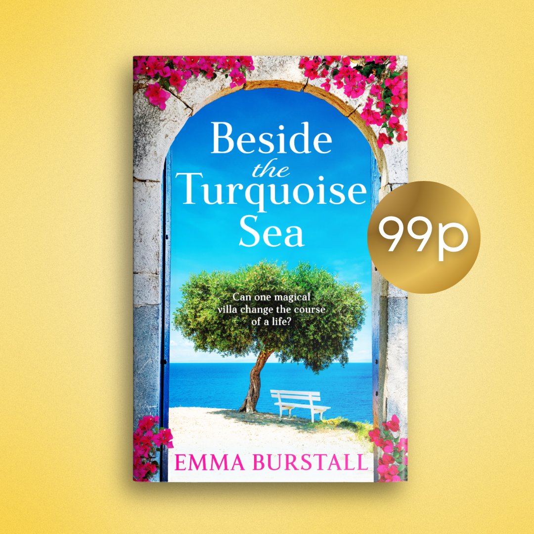 Edie hopes that returning to Crete, where she and Ralph spent their honeymoon, will help heal the growing rift between them... 📚 ☀️ 

Get your copy of #BesidetheTurquoiseSea by <a href="/EmmaBurstall/">Emma Burstall</a> for 99p now! mybook.to/BesidetheTurqu…