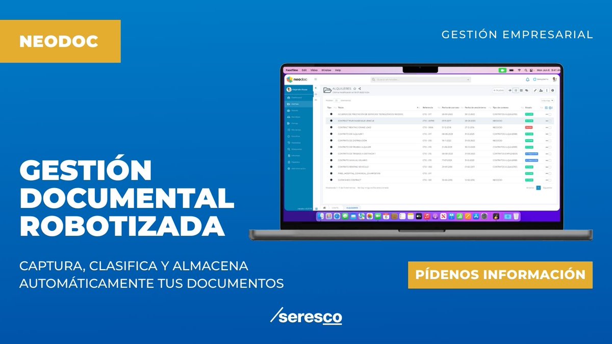 📃 Gestiona tus documentos sin esfuerzo con <a href="/seresco/">Seresco</a> y #NEODOC. Controla su creación, recepción, uso y archivo desde una única plataforma inteligente.

Automatiza procesos y acelera la #TransformaciónDigital de tu #GestiónEmpresarial

Descubre cómo 👉 seresco.es/gestion-empres…