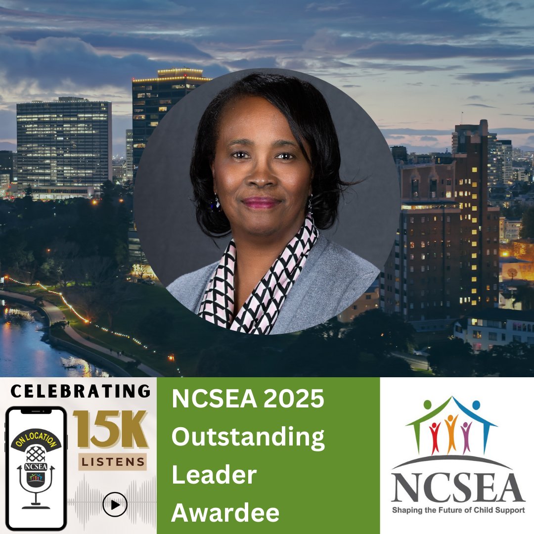Congratulations to Phyllis Nance, Director of Alameda County Child Support in California, for being awarded NCSEA's 2025 Outstanding Leader! Phyllis's decades-long child support career has had an inspiring impact on the program. Listen to her journey: bit.ly/4oJ2liq