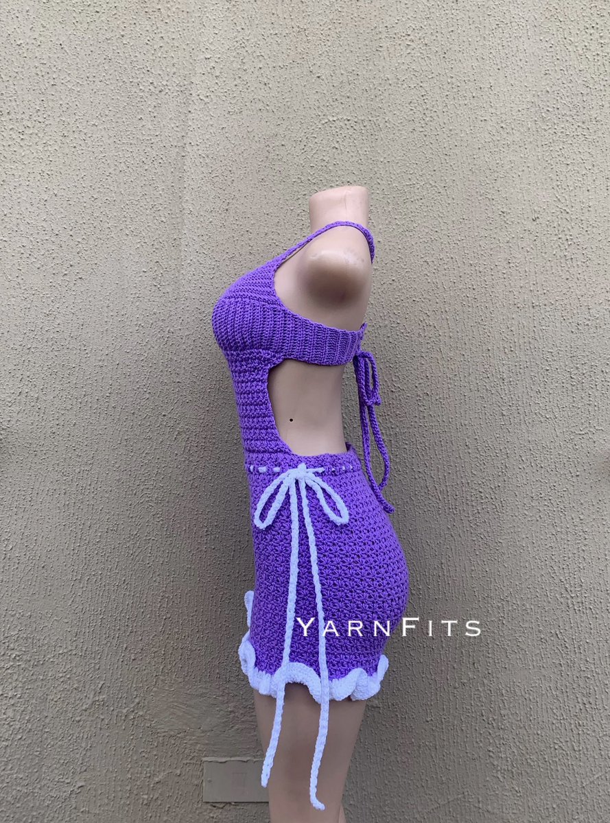 yarnfits's tweet photo. More than just crochet swimwear 💜
Introducing IRIS – a 100% handmade, sustainable crochet monokini made for pool dips, resort lounging, beach strolls… even horseback rides by the shore.

Available in all colours and sizes https://t.co/gnlp6DLVx8