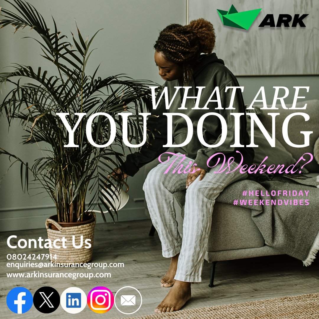 Ark_Insurance's tweet photo. You have worked hard, it's time to rest well. Youāve earned the weekend!
https://t.co/ZQIdvdoEh2
#TGIF #HelloFriday #BalanceIsKey #FridayCheers #Motorinsurance #HealthInsurance #Travel #Life #marine #property #householders #StayCovered https://t.co/W1AaSp7OJa
