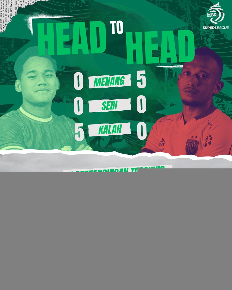 bonekmedia_'s tweet photo. 0 menang – 5 kalah.
Statistik bukan akhir dari segalanya, tapi bahan bakar untuk membalikkan keadaan! 🔥
Terakhir kita menang 25 Maret 2022, dan sekarang waktunya Persebaya kembali membuktikan diri.

Bersatu, berjuang, Bajol Ijo pantang menyerah!

Pic by kita Garuda &amp; Bali united https://t.co/6QUaULTgWQ