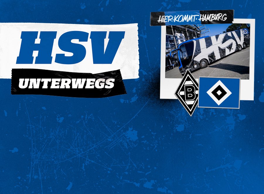 Moin HSV-Fans, endlich wieder Bundesliga! Für das Auswärtsspiel am Sonntag findet ihr hier viele Infos. Gute Reise und viel Erfolg in Gladbach:
👉hsv.de/hsv-unterwegs