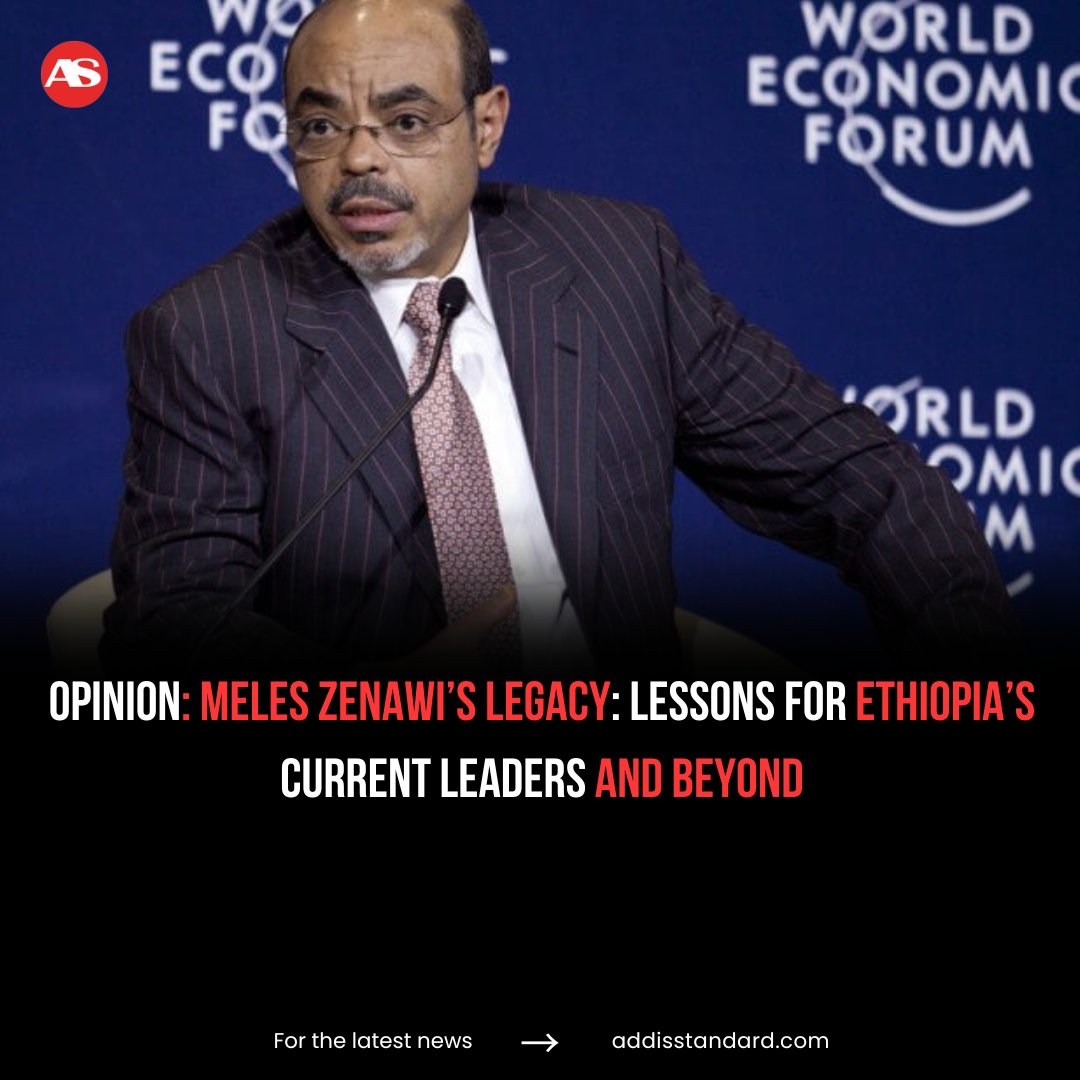 #Opinion: Meles Zenawi’s Legacy: Lessons for #Ethiopia’s current leaders and beyond
addisstandard.com/?p=52001

This week marks the 13th anniversary of the passing of Ethiopia’s former Prime Minister, Meles Zenawi. In this opinion piece, Mulugeta Gebregziabher reflects on Meles’s