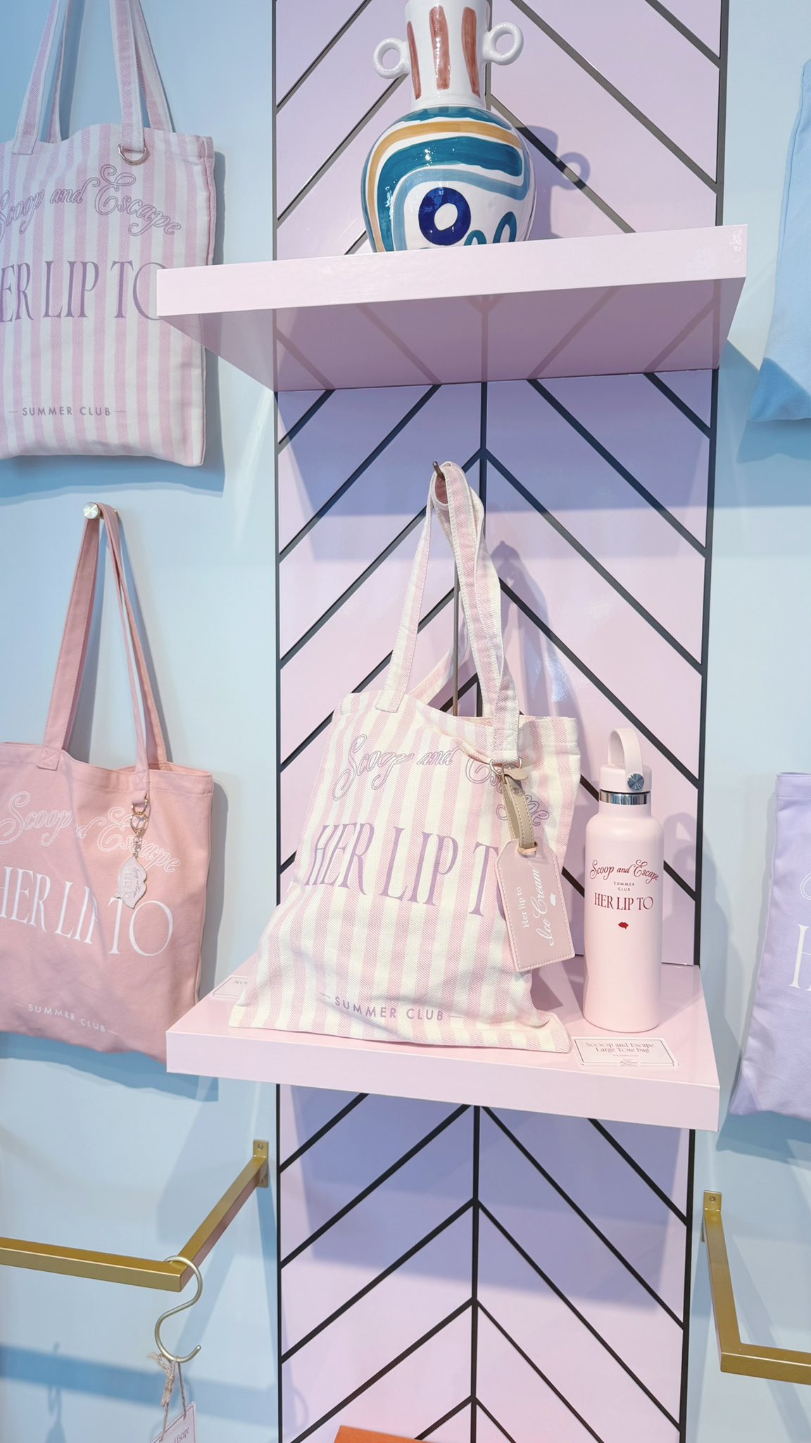 HER LIP TO Scoop and Escape トートバッグ Scoop and Escape Tote