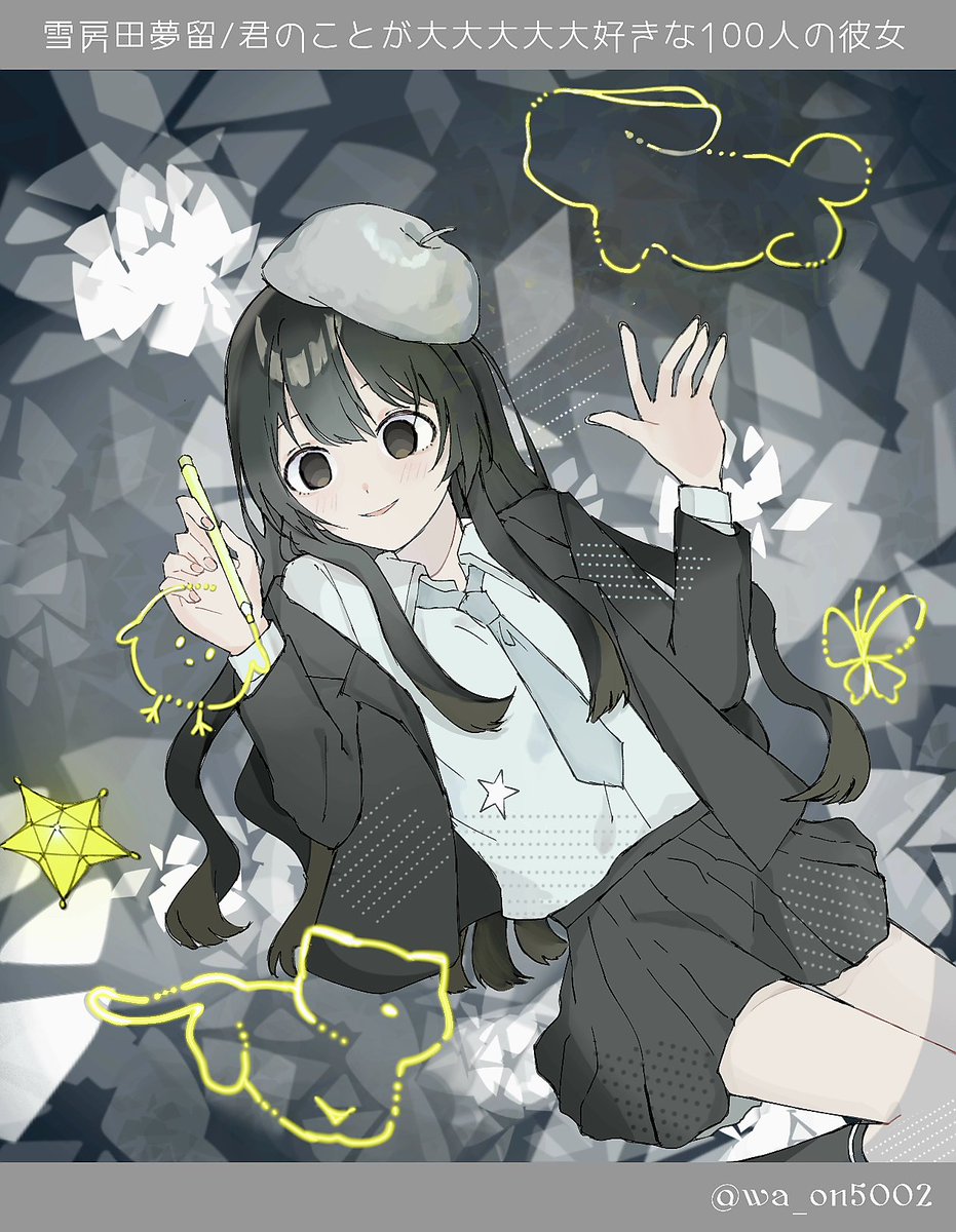 #100カノファンアート
夢留さんです！🎠