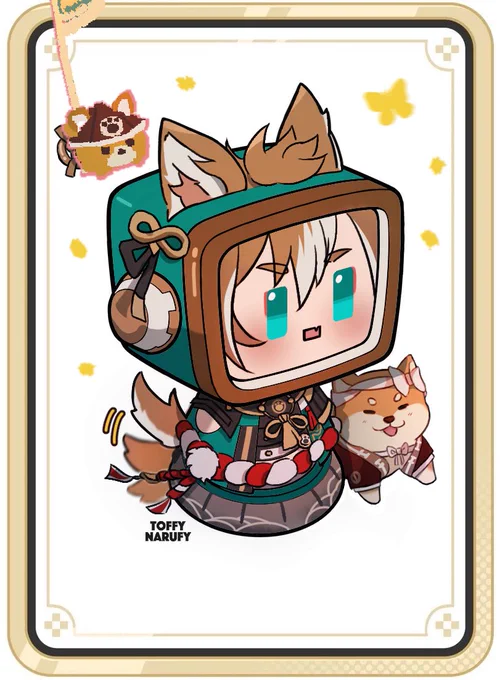 Gorou Vroom Vroom #GenshinImpact  #Genshin  #gorou #hoyolab #Mechanicalteyvat #原神 #원신   #genshinimpactth #HoYocreators