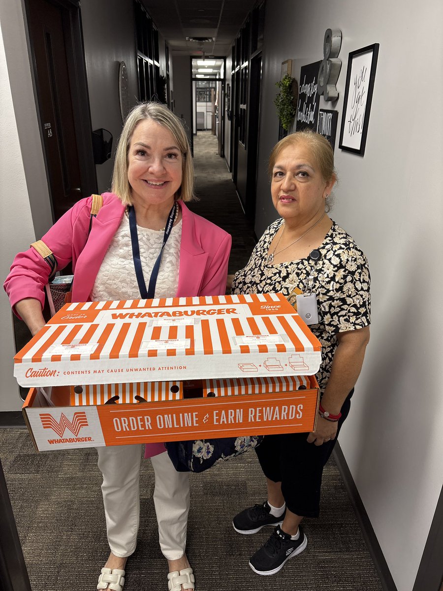 Humble Elementary (@humbleisd_he) on Twitter photo Thank you <a href="/Whataburger/">Whataburger®</a> for the delicious breakfast donation! Our staff loved the surprise. 🐾💜 Thank you <a href="/Whataburger/">Whataburger®</a> for the delicious breakfast donation! Our staff loved the surprise. 🐾💜