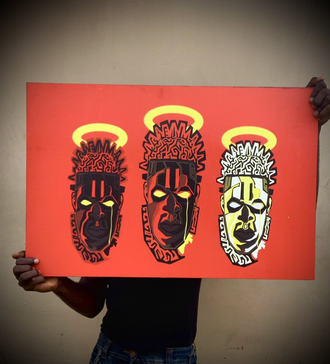 justinobasx's tweet photo. Hi y’all 
I’m from Benin City, Edo State
My native name is “Osakue”
I’m a Visual Artist, and this is my work!!
What about you? https://t.co/LDn4802SZH