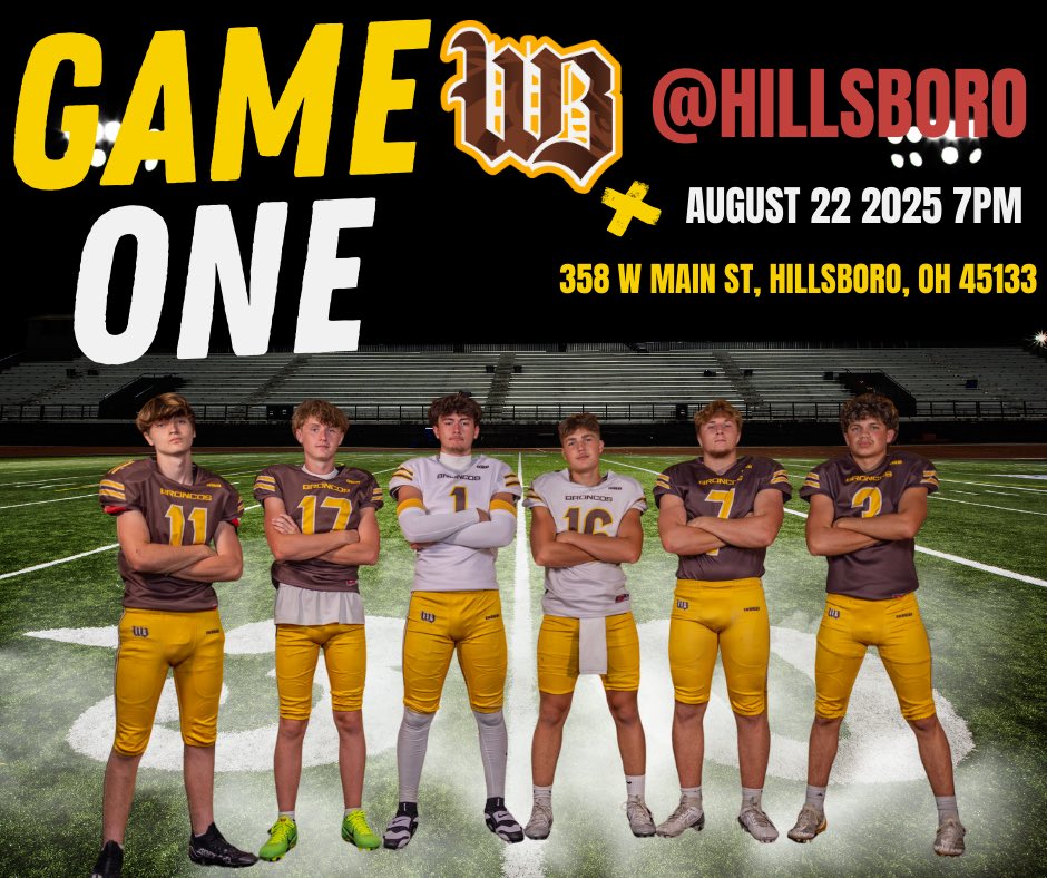 Nick Osborne (@coachnosborne) on Twitter photo It’s Game Day!! We can’t wait to see <a href="/TheBroncoNation/">Bronco Nation</a> tonight as we kick off the season at Hillsboro!! Bring the juice!! #RiseAsOne #ALLIN It’s Game Day!! We can’t wait to see <a href="/TheBroncoNation/">Bronco Nation</a> tonight as we kick off the season at Hillsboro!! Bring the juice!! #RiseAsOne #ALLIN