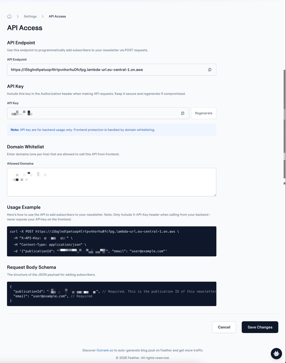 A few weeks ago, we started maintaining a changelog blog (feather.so/changelog) at Feather. Every time we shipped something new, we wrote it down.

But the problem is that only a handful of people were actually reading it.

I wanted our users to know about these updates.