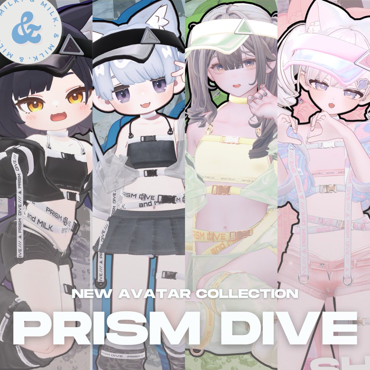 まなも@andMILK. (@hotatesuki029) on Twitter photo 📢【#andMILKvrc】 対応追加&プレゼントキャンペーン ̖́˖ ࣪⋆
新作『PRISM DIVE』に、
アズキ / キプフェル / マリシア / しらつめ
対応追加いたしました!
追加記念セール&RP、フォローで3名様にフルパックを一つプレゼント❣️
応募方法
①このアカウント(<a href="/hotatesuki029/">まなも@andMILK.</a>)をフォロー 📢【#andMILKvrc】 対応追加&プレゼントキャンペーン ̖́˖ ࣪⋆
新作『PRISM DIVE』に、
アズキ / キプフェル / マリシア / しらつめ
対応追加いたしました!
追加記念セール&RP、フォローで3名様にフルパックを一つプレゼント❣️
応募方法
①このアカウント(<a href="/hotatesuki029/">まなも@andMILK.</a>)をフォロー