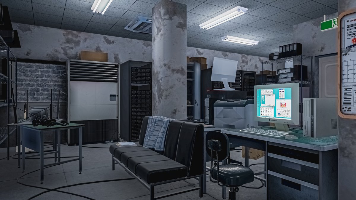 A Den Of Hackers
ハッカーの巣窟

World : じめじめはっかーるーむ
Author : mefuno

World URL :
vrchat.com/home/world/wrl…

#VRChat_world紹介 #Neo写真