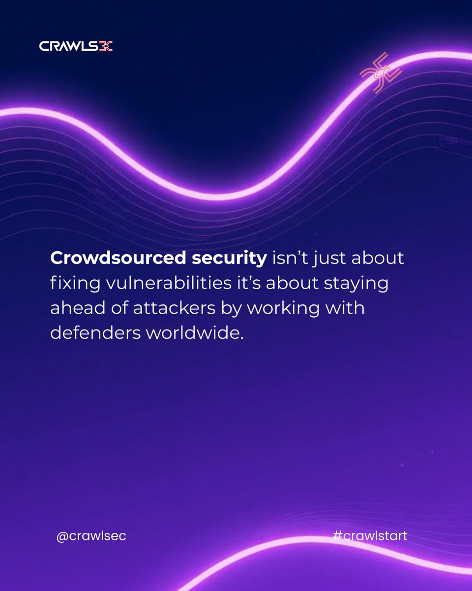 CrawlSec_'s tweet image. Strengthen your defenses with crowdsourced security.
Companies worldwide are leveraging the power of diverse security experts to uncover vulnerabilities faster and stay ahead of threats.

Smarter. Safer. Stronger.

#crawlsec #CrowdsourcedSecurity #Crawlstart @CrawlSec_